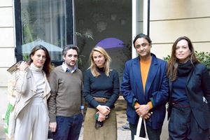 Alexandra Fain, Benjamin Eymere, Victoire de Pourtalès, Shwetal A Patel (left to right), ASIA NOW, Paris (20–24 October 2020) © ASIA NOW.